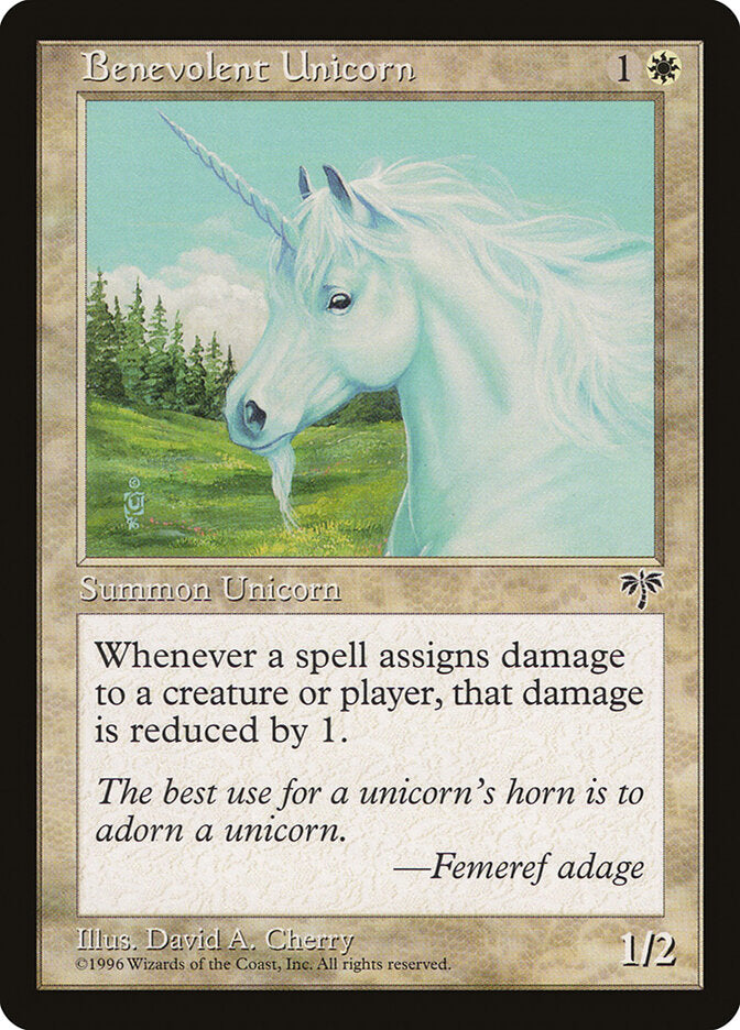 Benevolent Unicorn (4) - Mirage (MIR)