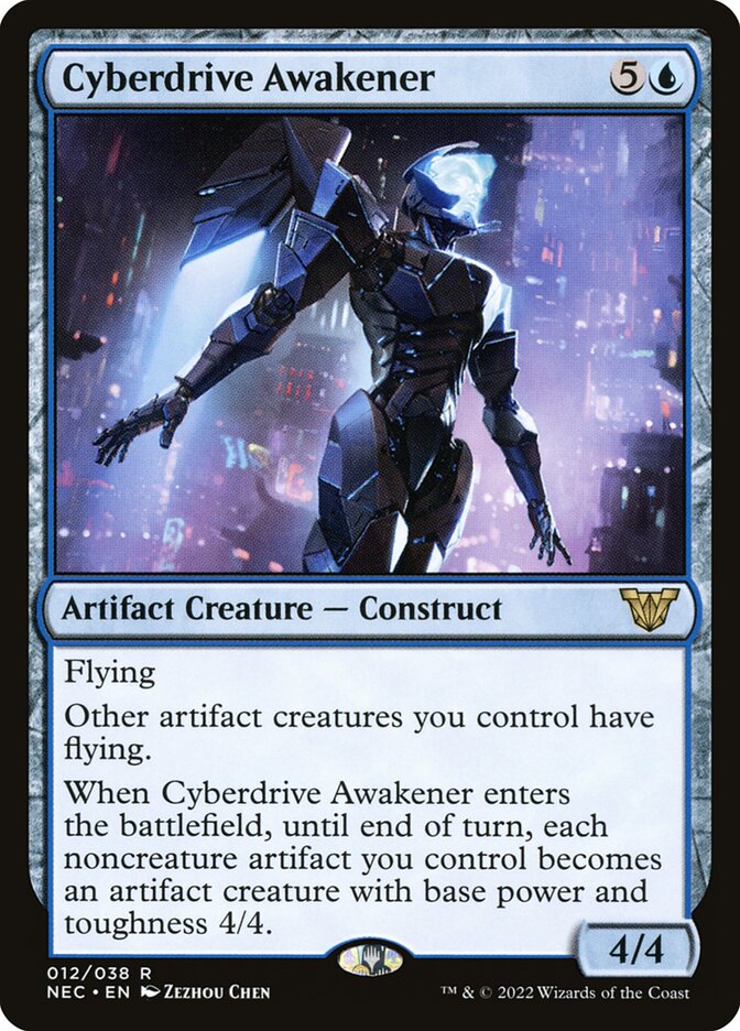 Cyberdrive Awakener (12) - Neon Dynasty Commander (NEC)