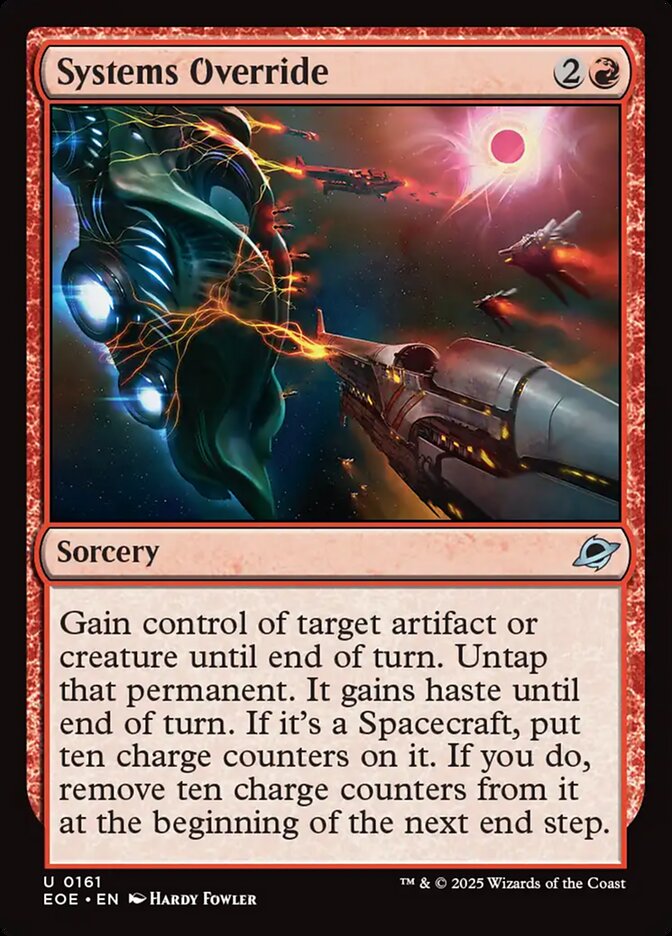 Systems Override (161) - Edge of Eternities (EOE)