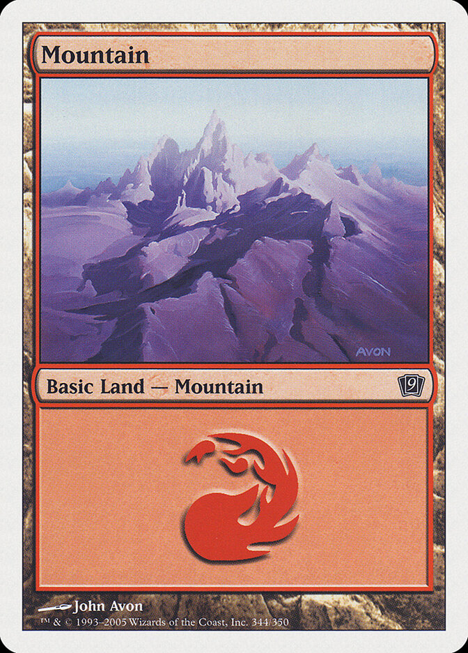 Mountain (344) - Ninth Edition (9ED)