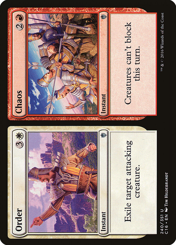 Order // Chaos (240) - Commander 2016 (C16)
