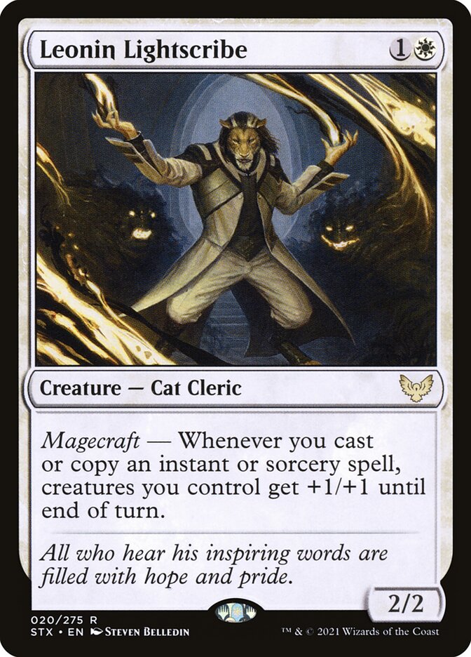 Leonin Lightscribe (20) - Strixhaven: School of Mages (STX)
