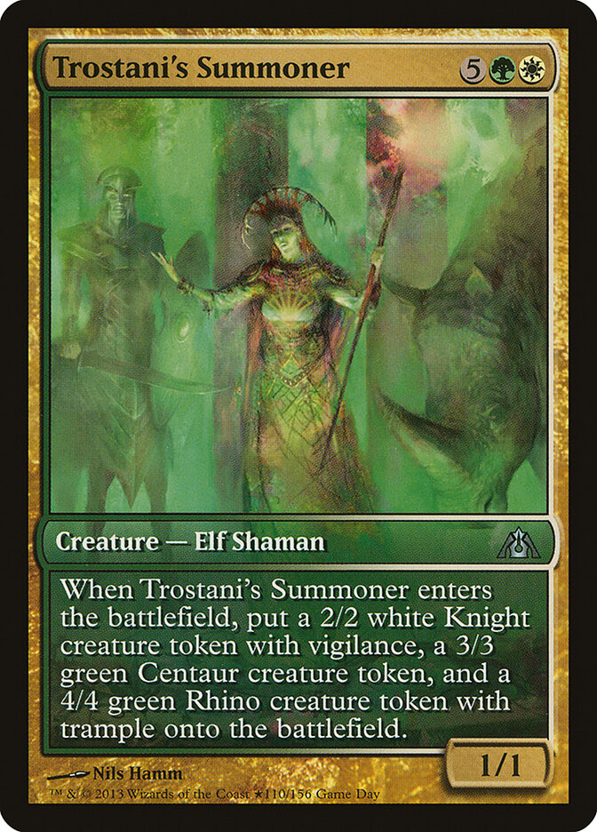 Trostani's Summoner (110) - Dragon's Maze Promos (PDGM)