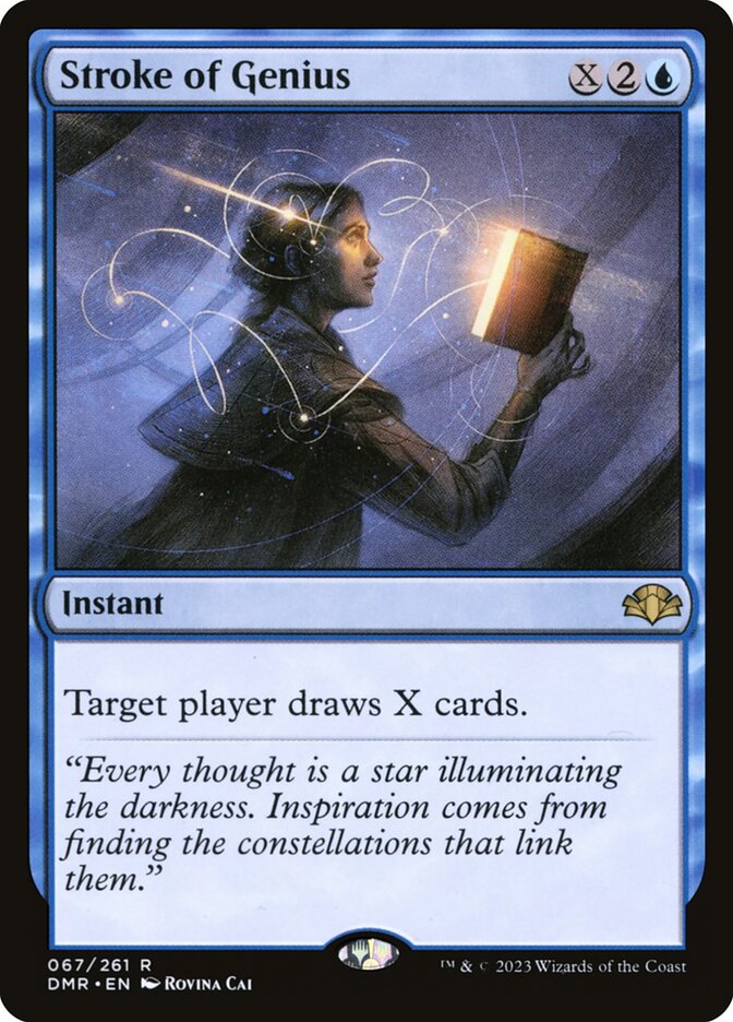 Stroke of Genius (67) - Dominaria Remastered (DMR)