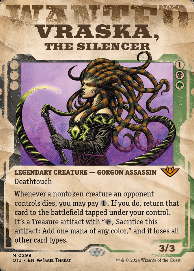 Vraska, the Silencer (299) - Outlaws of Thunder Junction (OTJ)