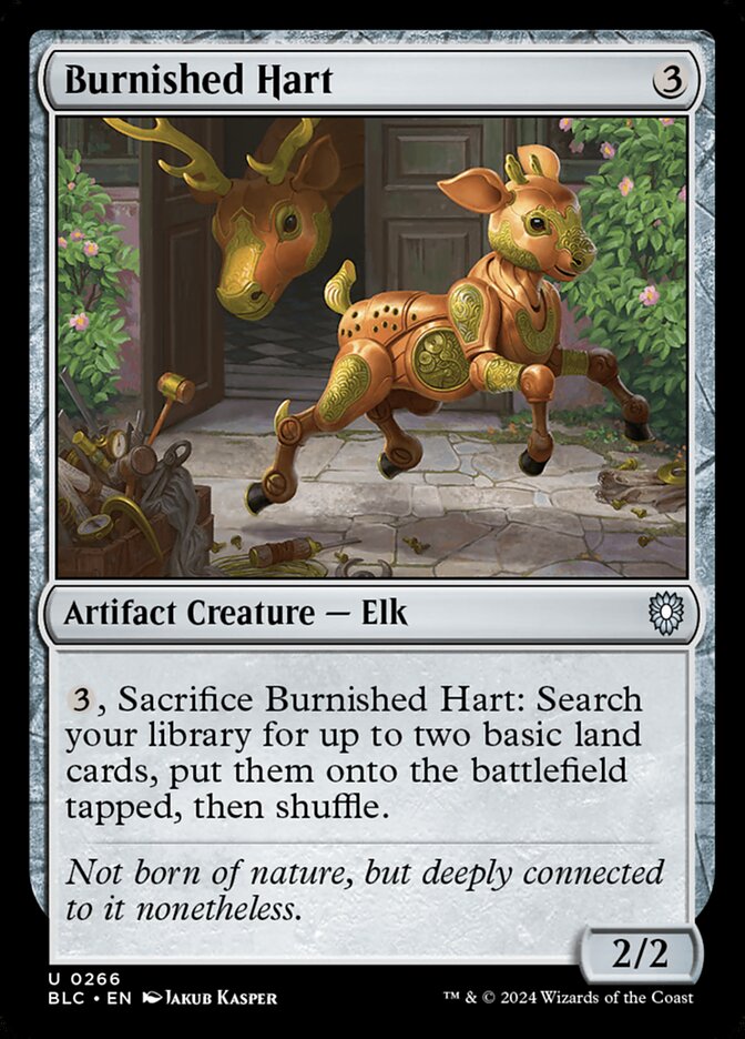 Burnished Hart (266) - Bloomburrow Commander (BLC)