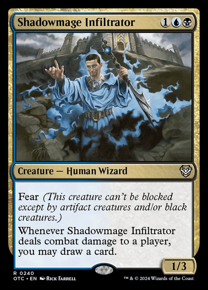 Shadowmage Infiltrator (240) - Outlaws of Thunder Junction Commander (OTC)