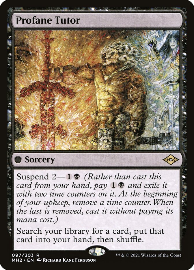 Profane Tutor (97) - Modern Horizons 2 (MH2)