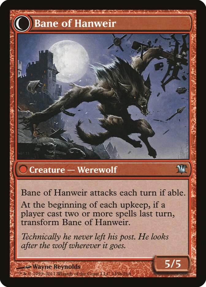 Hanweir Watchkeep // Bane of Hanweir (145) - Innistrad (ISD)