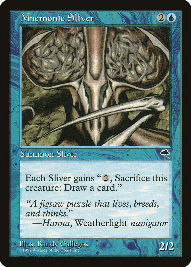 Mnemonic Sliver (77) - Tempest (TMP)