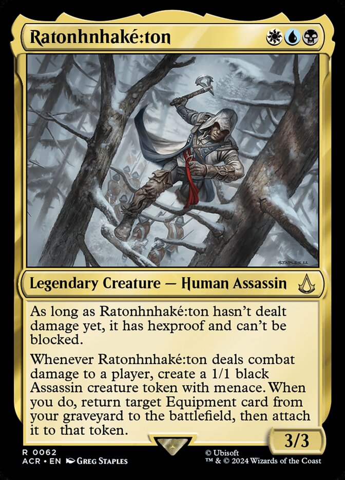 Ratonhnhake꞉ton (62) - Assassin's Creed (ACR)