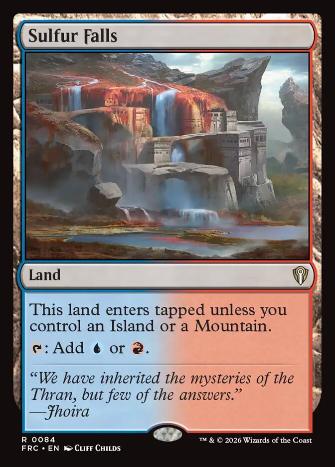 Sulfur Falls (84) - Reality Fracture Commander (FRC)