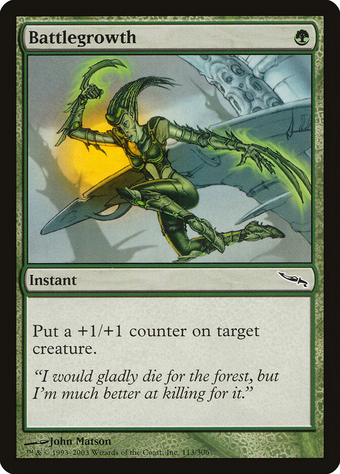 Battlegrowth (113) - Mirrodin (MRD)