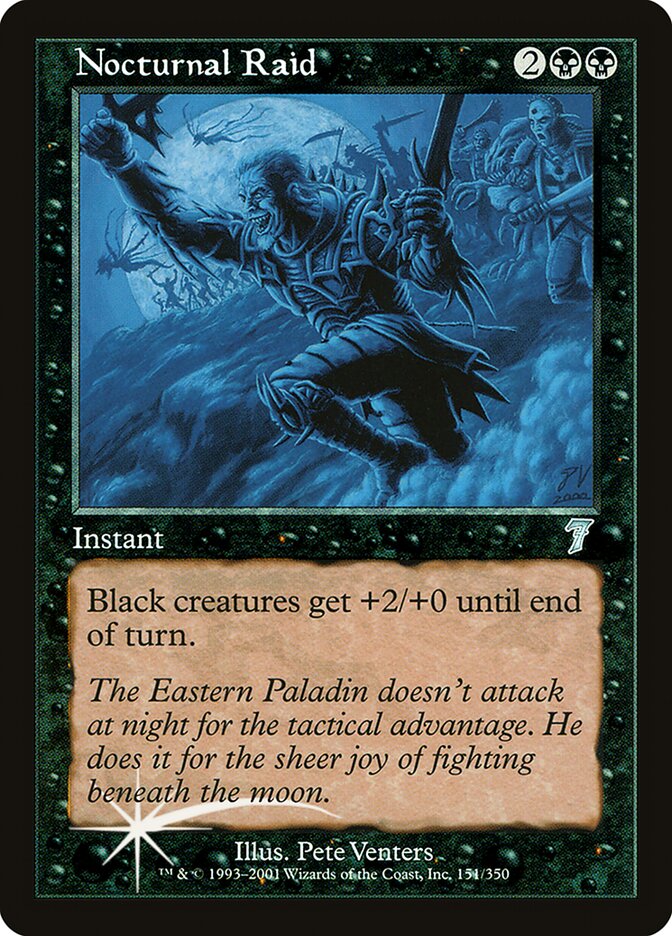 Nocturnal Raid (151) - Seventh Edition (7ED)