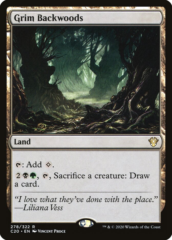 Grim Backwoods (278) - Commander 2020 (C20)