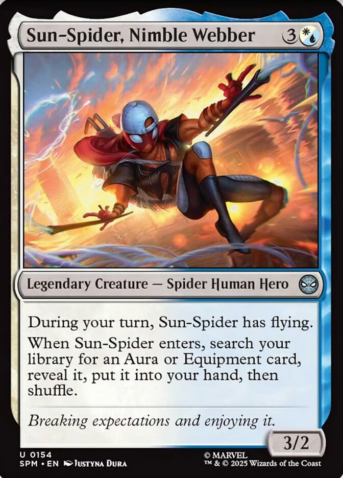 Sun-Spider, Nimble Webber (154) - Marvel's Spider-Man (SPM)