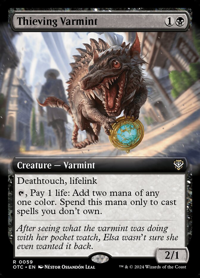 Thieving Varmint (59) - Outlaws of Thunder Junction Commander (OTC)
