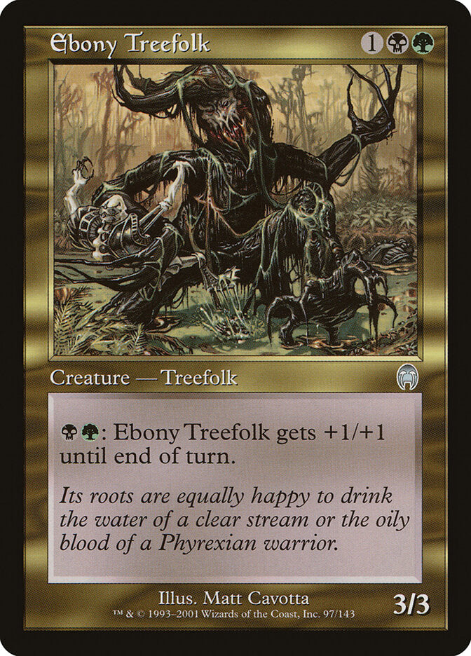 Ebony Treefolk (97) - Apocalypse (APC)