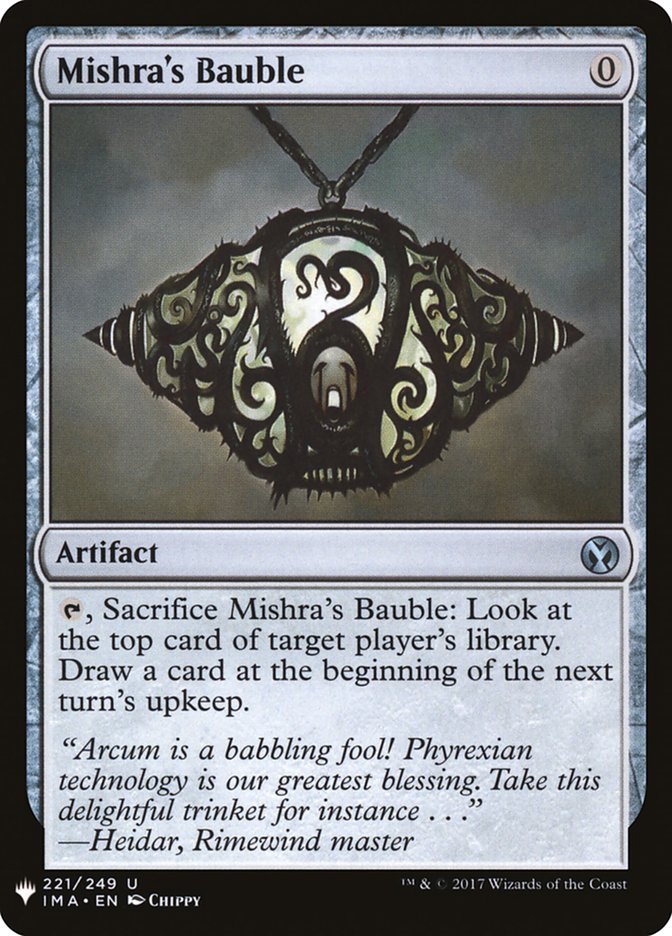 Mishra's Bauble - The List (PLST)