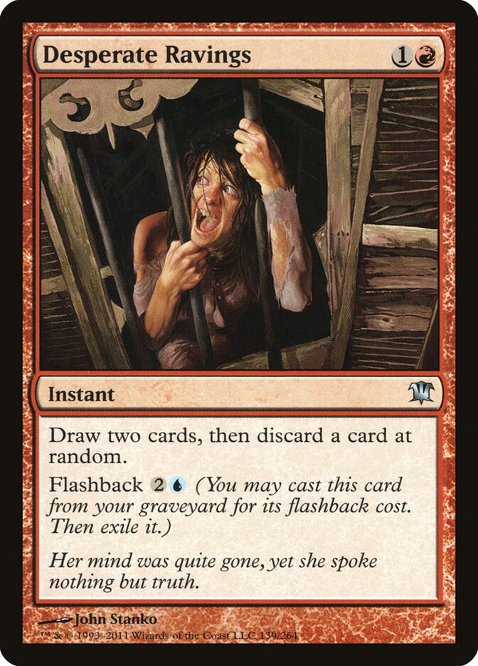 Desperate Ravings (139) - Innistrad (ISD)