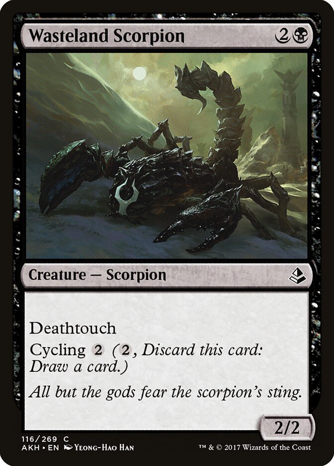 Wasteland Scorpion (116) - Amonkhet (AKH)