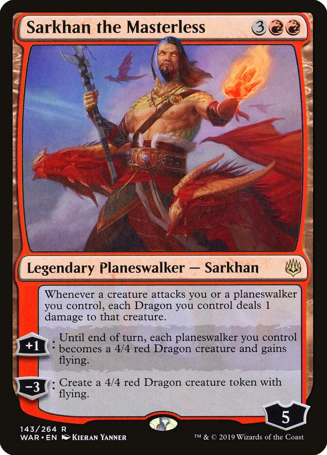 Sarkhan the Masterless (143) - War of the Spark (WAR)