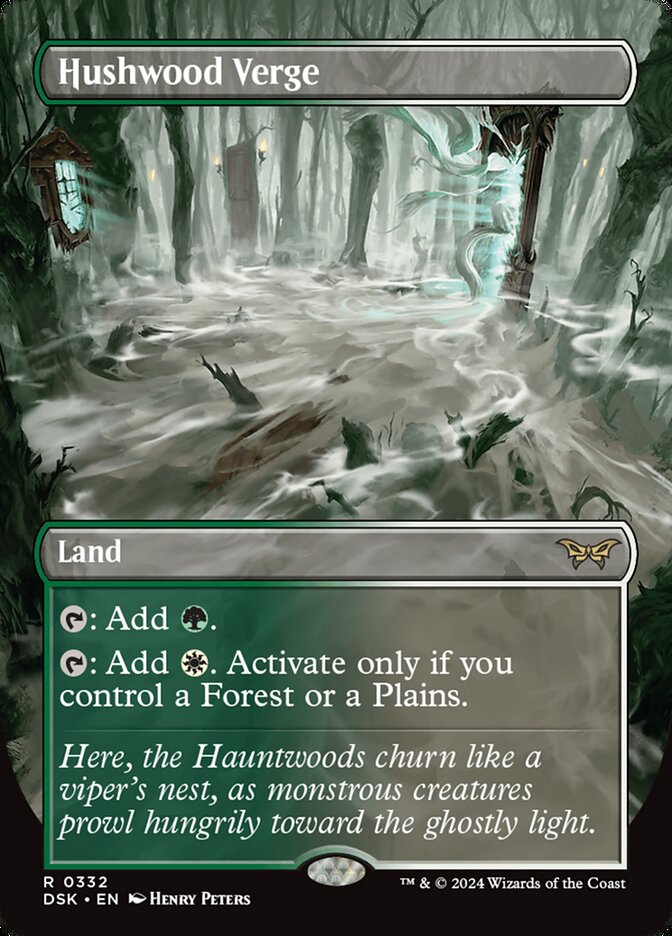 Hushwood Verge (332) - Duskmourn: House of Horror (DSK)