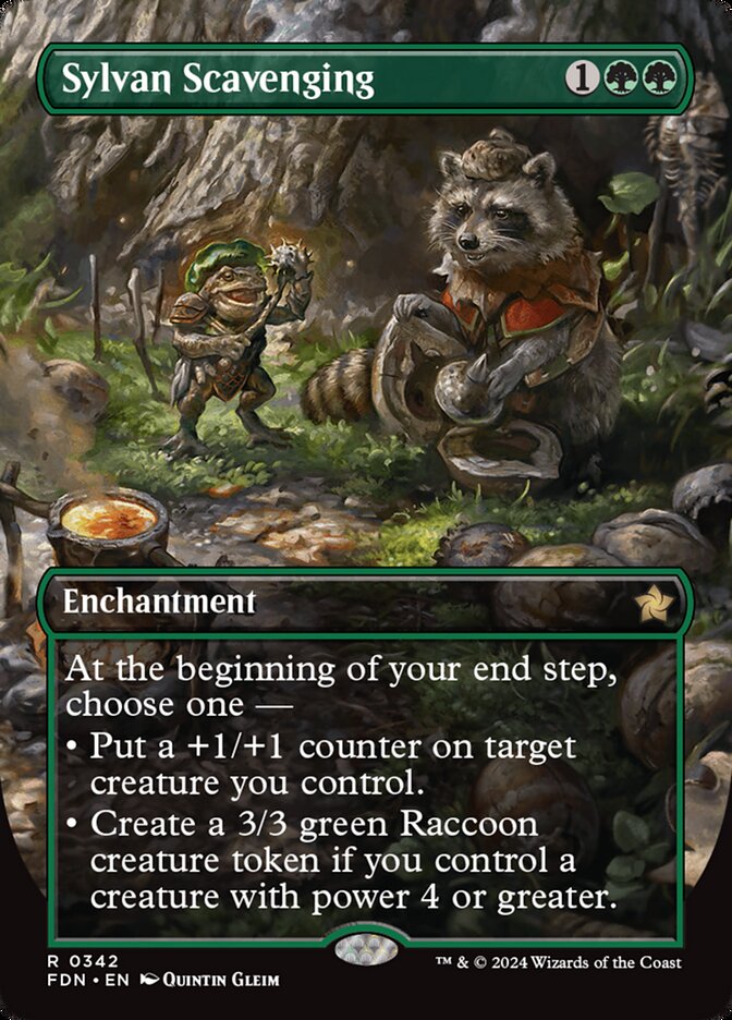 Sylvan Scavenging (342) - Foundations (FDN)