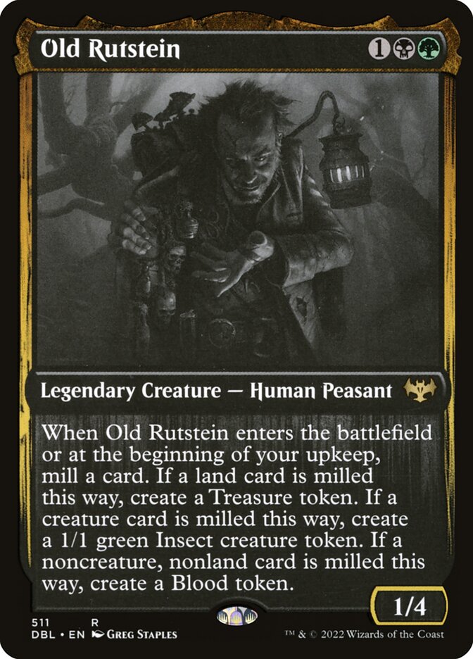 Old Rutstein - Innistrad: Double Feature (DBL)
