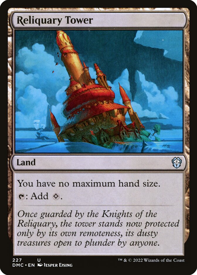 Reliquary Tower (227) - Dominaria United Commander (DMC)