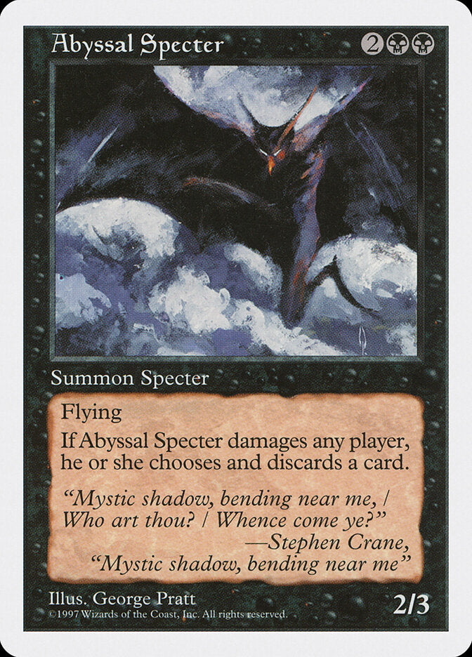 Abyssal Specter (139) - Fifth Edition (5ED)