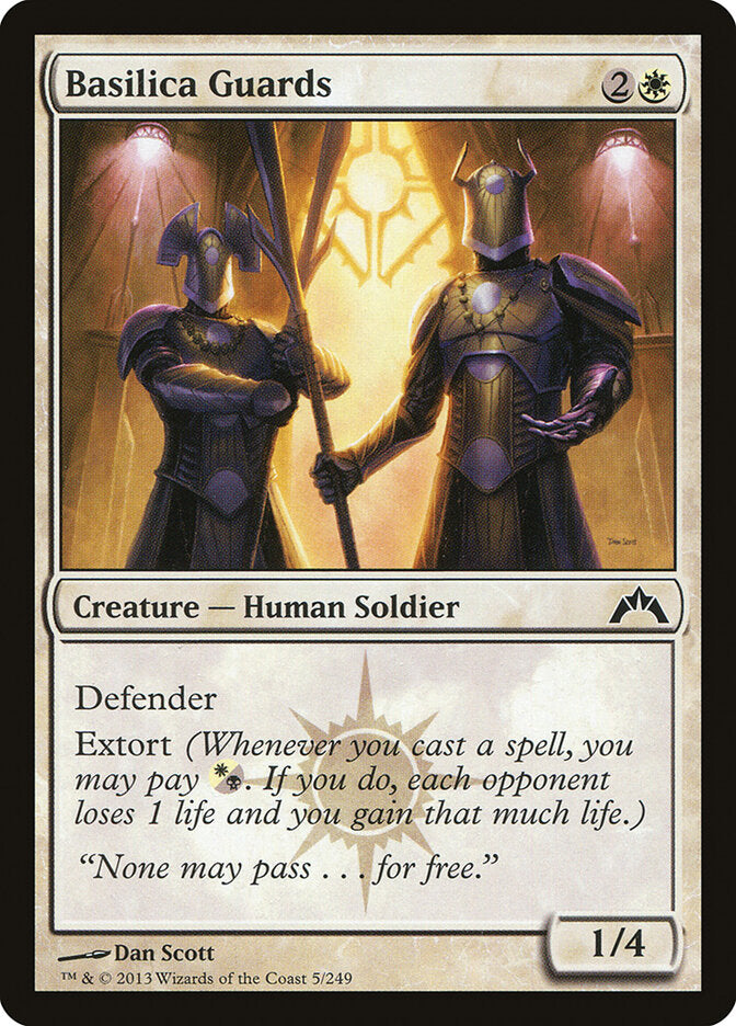 Basilica Guards (5) - Gatecrash (GTC)