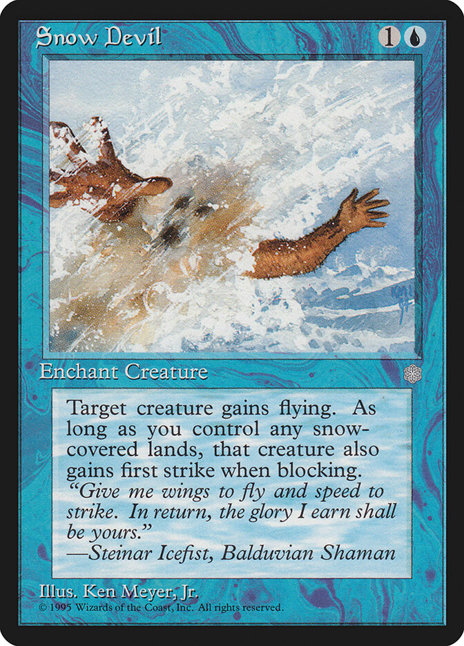 Snow Devil (100) - Ice Age (ICE)