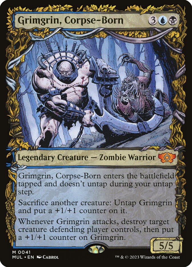 Grimgrin, Corpse-Born (41) - Multiverse Legends (MUL)