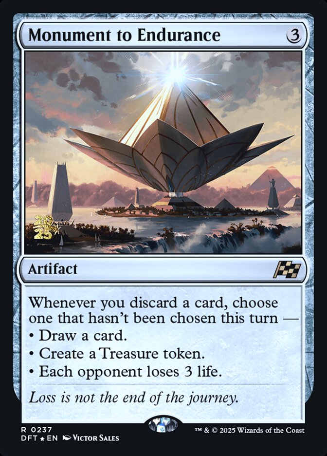 Monument to Endurance (237s) - Aetherdrift Promos (PDFT)