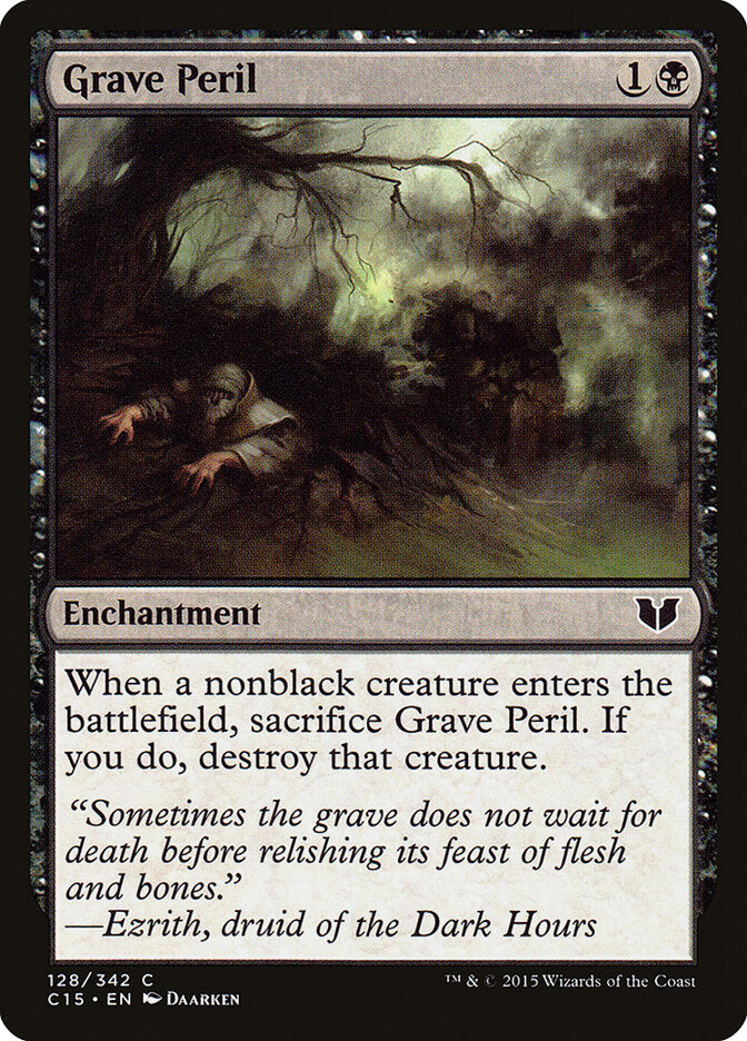 Grave Peril (128) - Commander 2015 (C15)