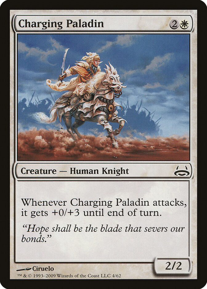 Charging Paladin (4) - Duel Decks: Divine vs. Demonic (DDC)