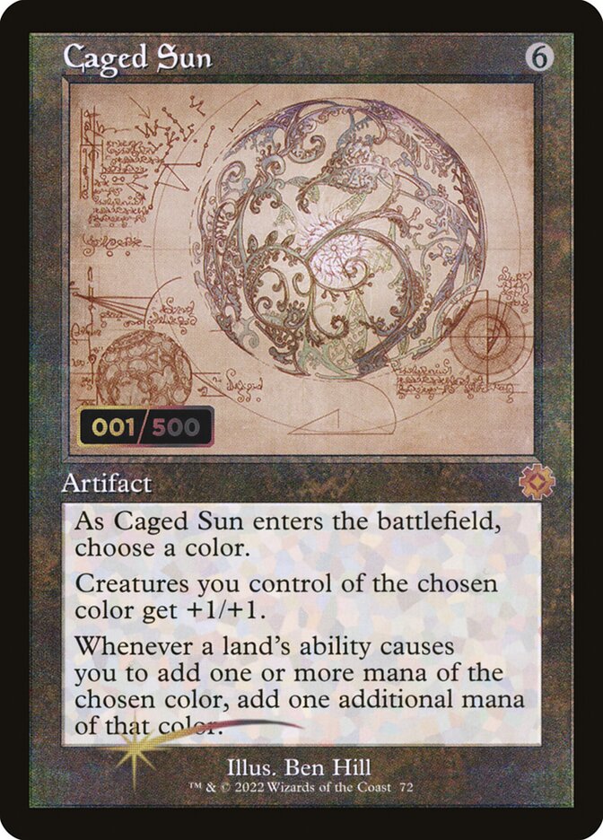 Caged Sun (72z) - The Brothers' War Retro Artifacts (BRR)
