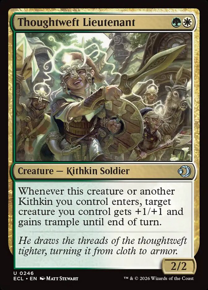 Thoughtweft Lieutenant (246) - Lorwyn Eclipsed (ECL)