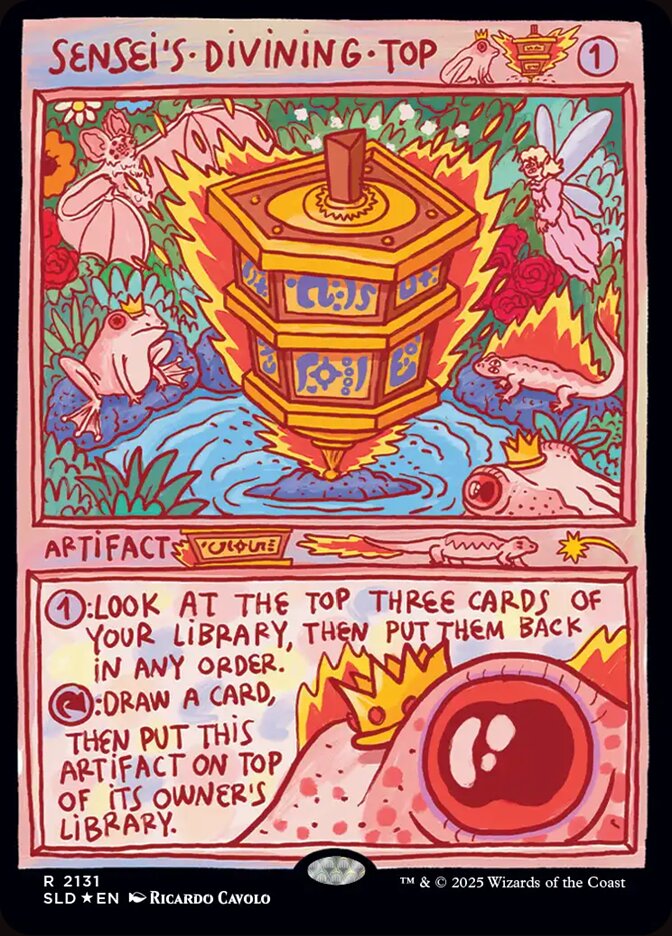 Sensei's Divining Top (2131) - Secret Lair Drop (SLD)