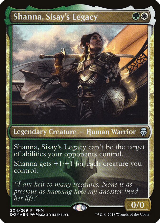 Shanna, Sisay's Legacy (204) - Dominaria Promos (PDOM)