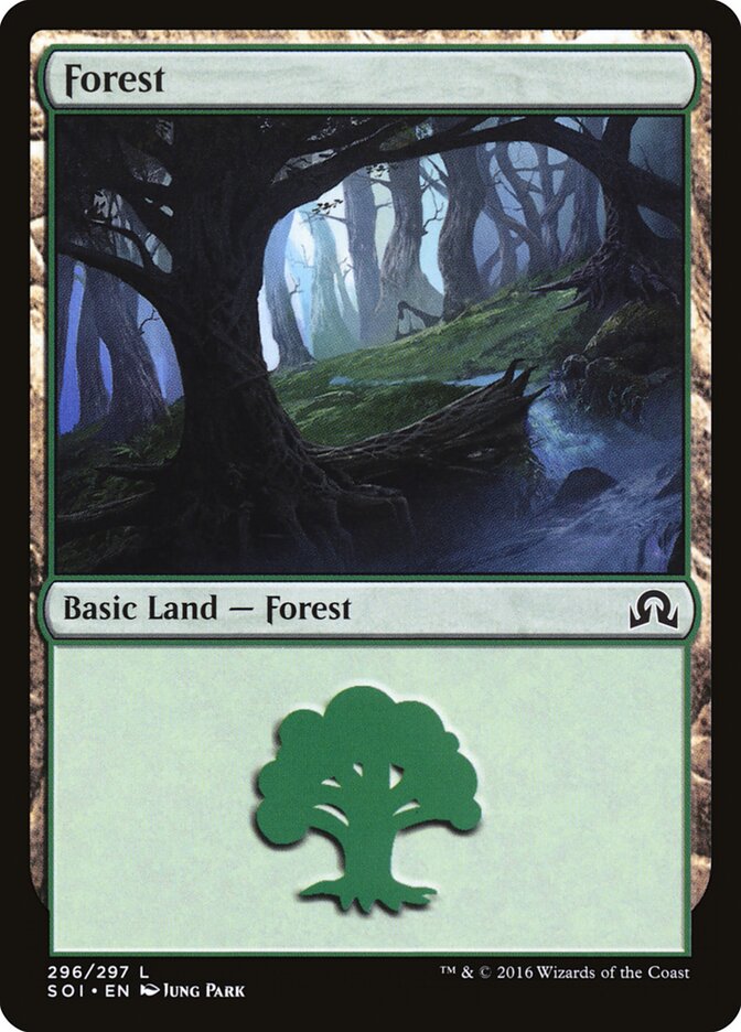 Forest (296) - Shadows over Innistrad (SOI)
