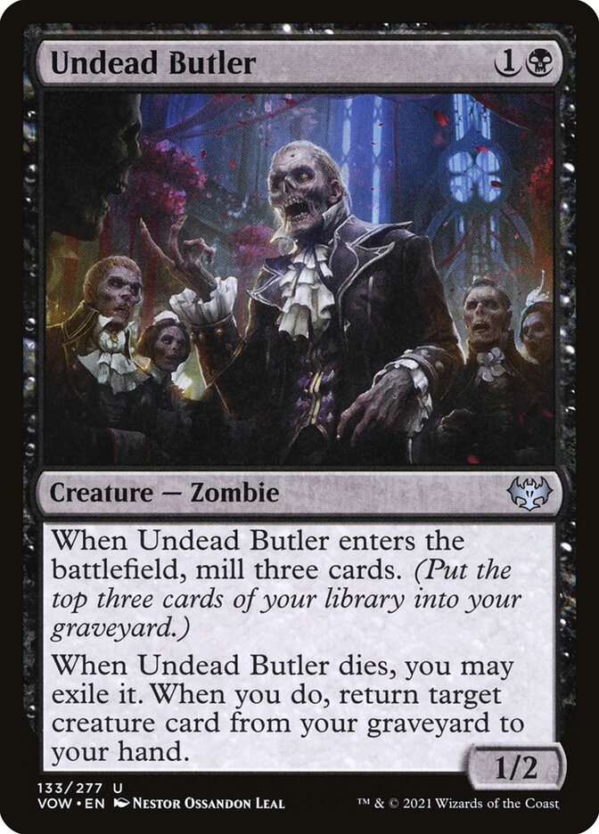 Undead Butler (133) - Innistrad: Crimson Vow (VOW)