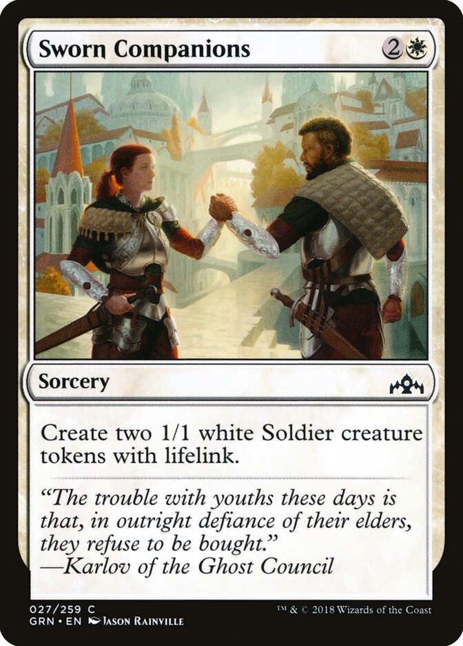 Sworn Companions (27) - Guilds of Ravnica (GRN)