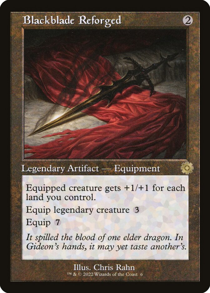 Blackblade Reforged (6) - The Brothers' War Retro Artifacts (BRR)