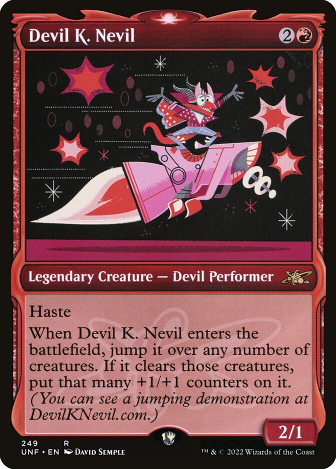 Devil K. Nevil (249) - Unfinity (UNF)