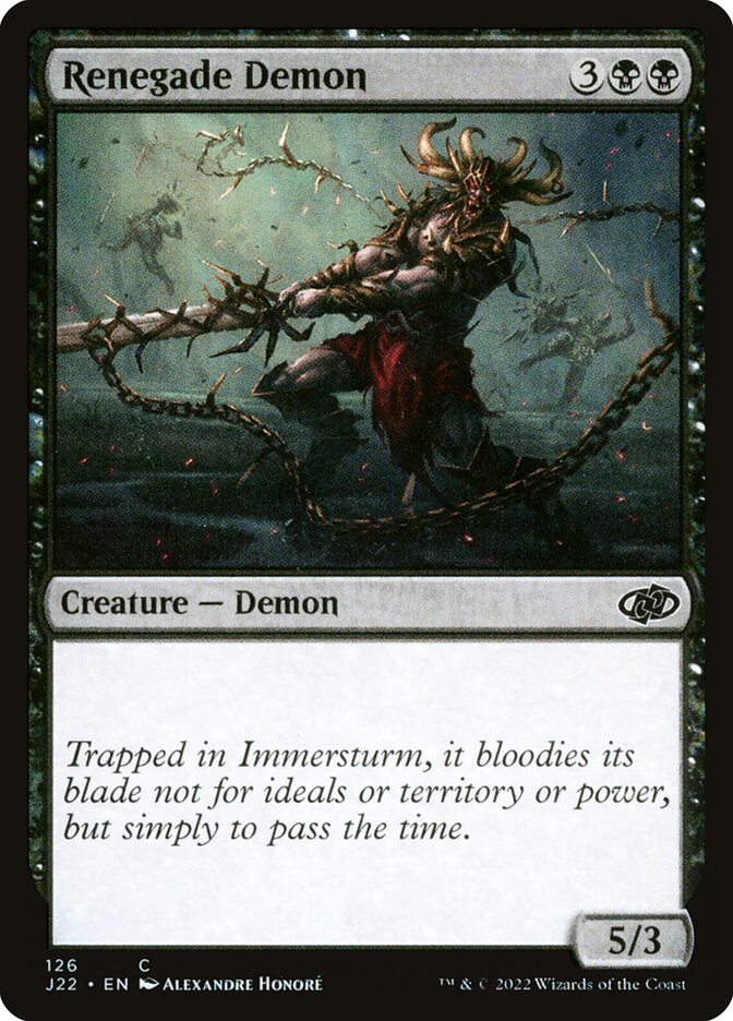 Renegade Demon (126) - Jumpstart 2022 (J22)