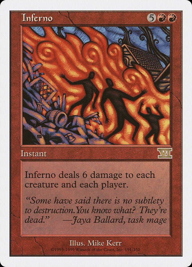 Inferno (191) - Classic Sixth Edition (6ED)