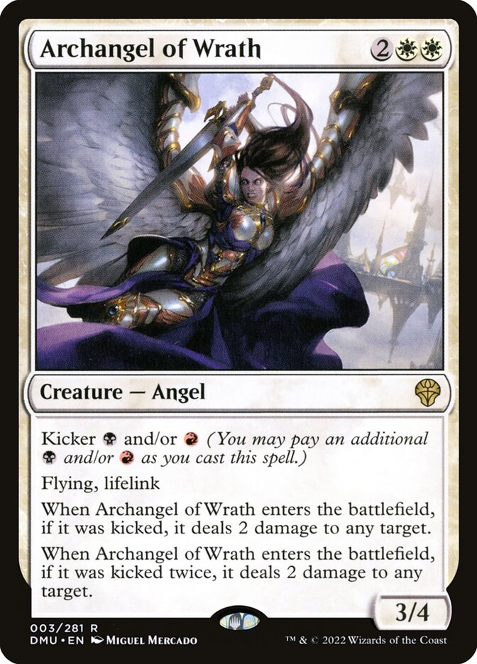 Archangel of Wrath (3) - Dominaria United (DMU)