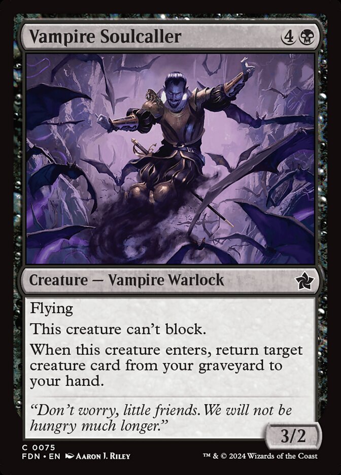 Vampire Soulcaller (75) - Foundations (FDN)
